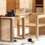 Chaise enfant Hugo / Table enfant en bois Jan Kurtz